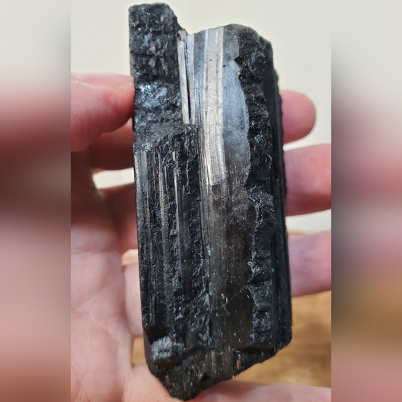 Black Tourmaline Crystal, 0.56 pounds - Picture 11 of 14